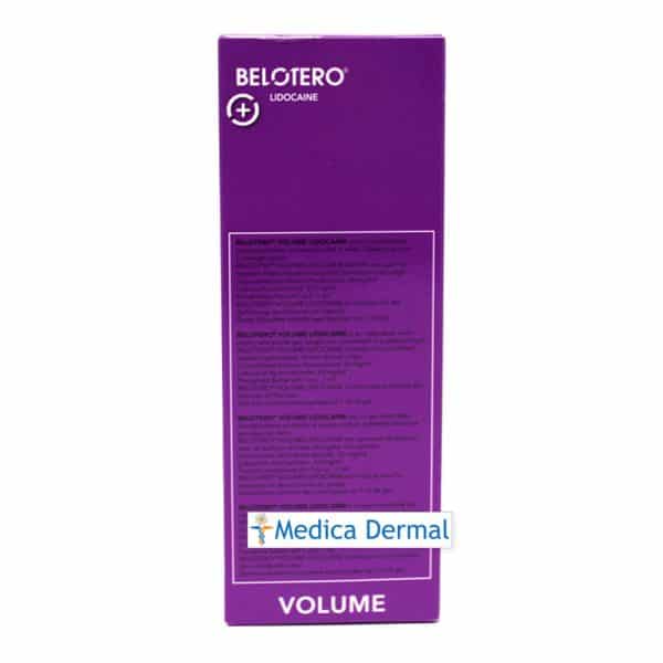 Belotero Volume Lidocaine Back