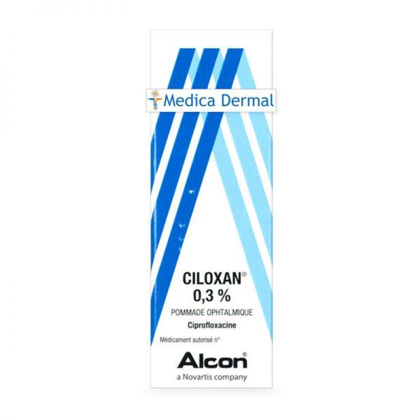 Ciloxan Ophthalmic Ointment Eng Front