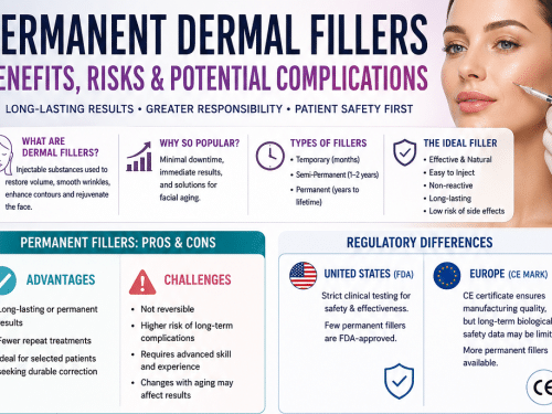 Treating Permanent Dermal Filler Complications