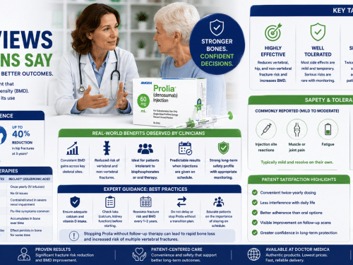 Prolia Reviews: What Healthcare Professionals Say About Denosumab for Osteoporosis